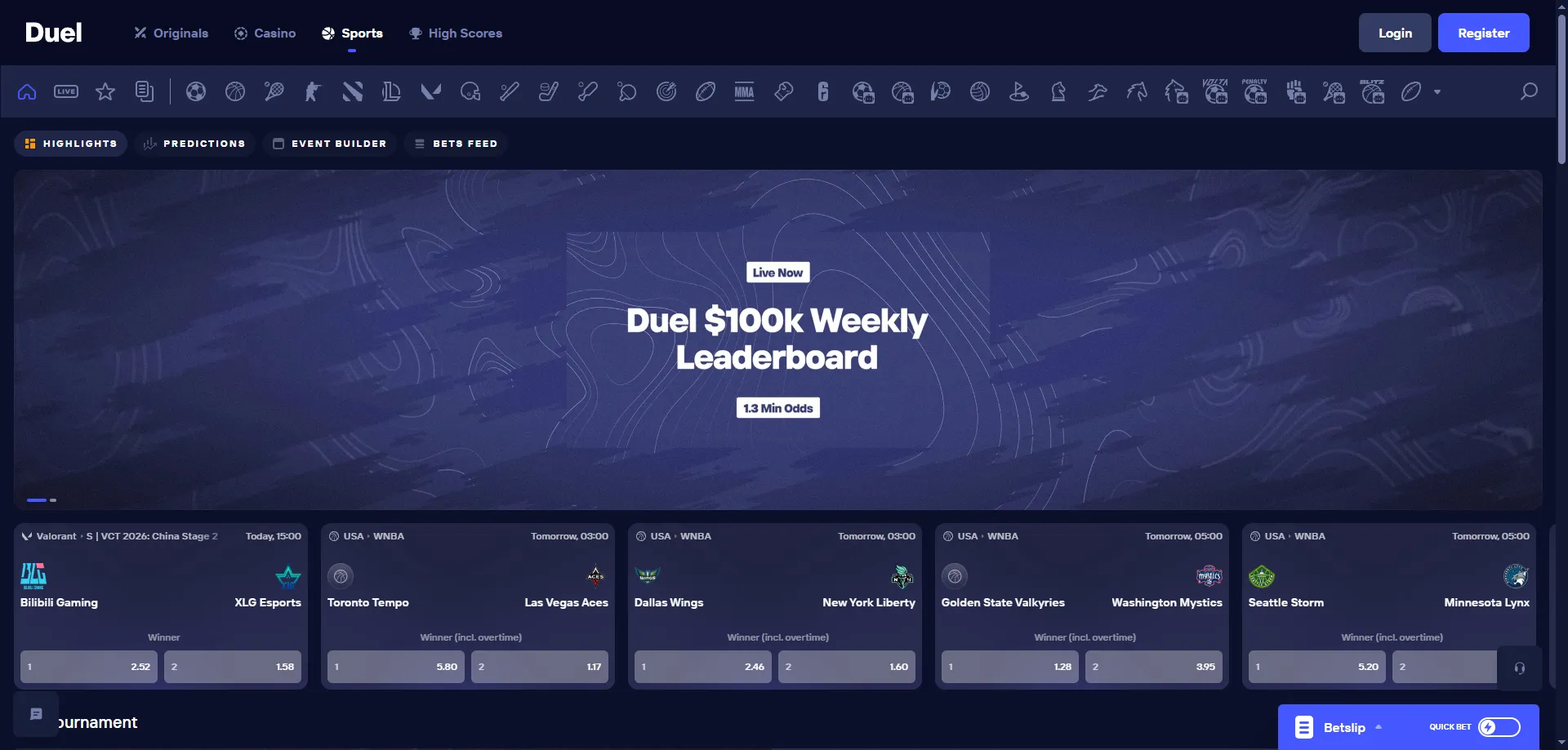 Duel Casino kripto plačila – polog in dvig brez omejitev